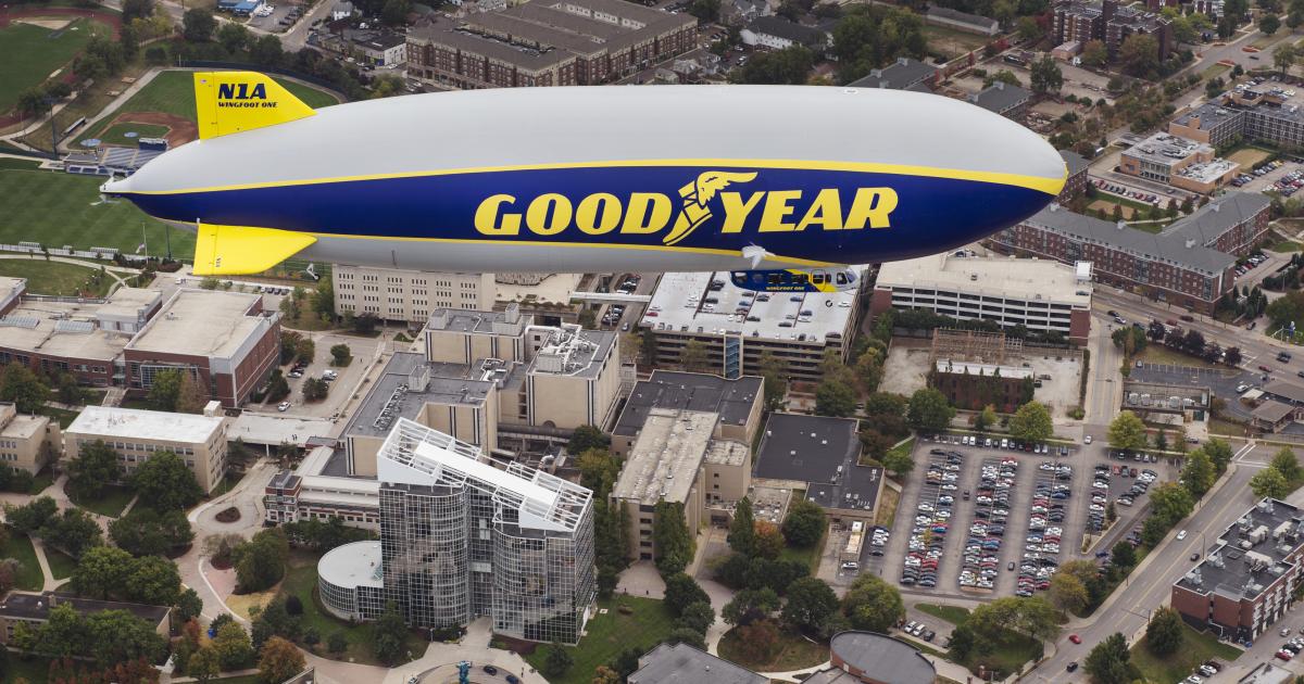 Goodyear Celebrates Blimp's 100th Anniversary Year with Birthday